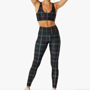 Goldsheep Black Plaid Legging